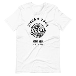 Bikram Yoga Hoi An – White Unisex t-shirt