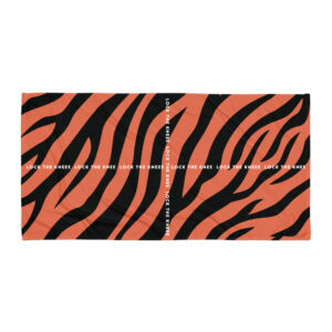 Two Feet in One Line Towel