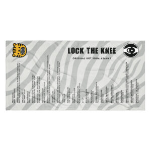 Original Hot Asanas Grey Tiger Towel